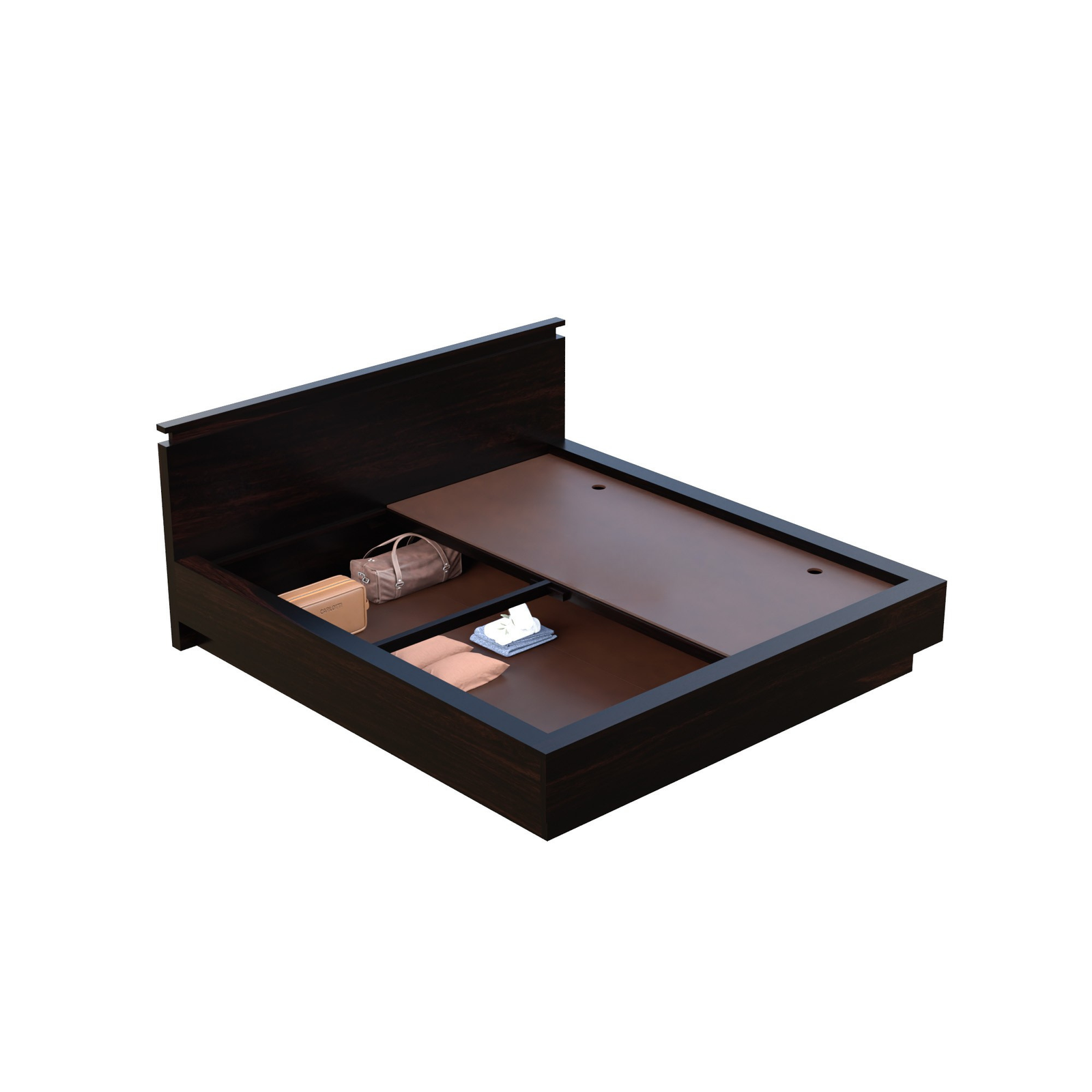 havenzhome solid sheesham wood king size storage bed | modern wooden bed with spacious storage havenzhome solid sheesham wood king size storage bed | modern wooden bed with spacious storage