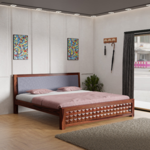 havenzhome solid sheesham wood king size bed without storage (copy)
