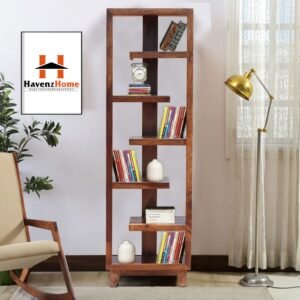 havenzhome elegant wooden book storage cabinetc
