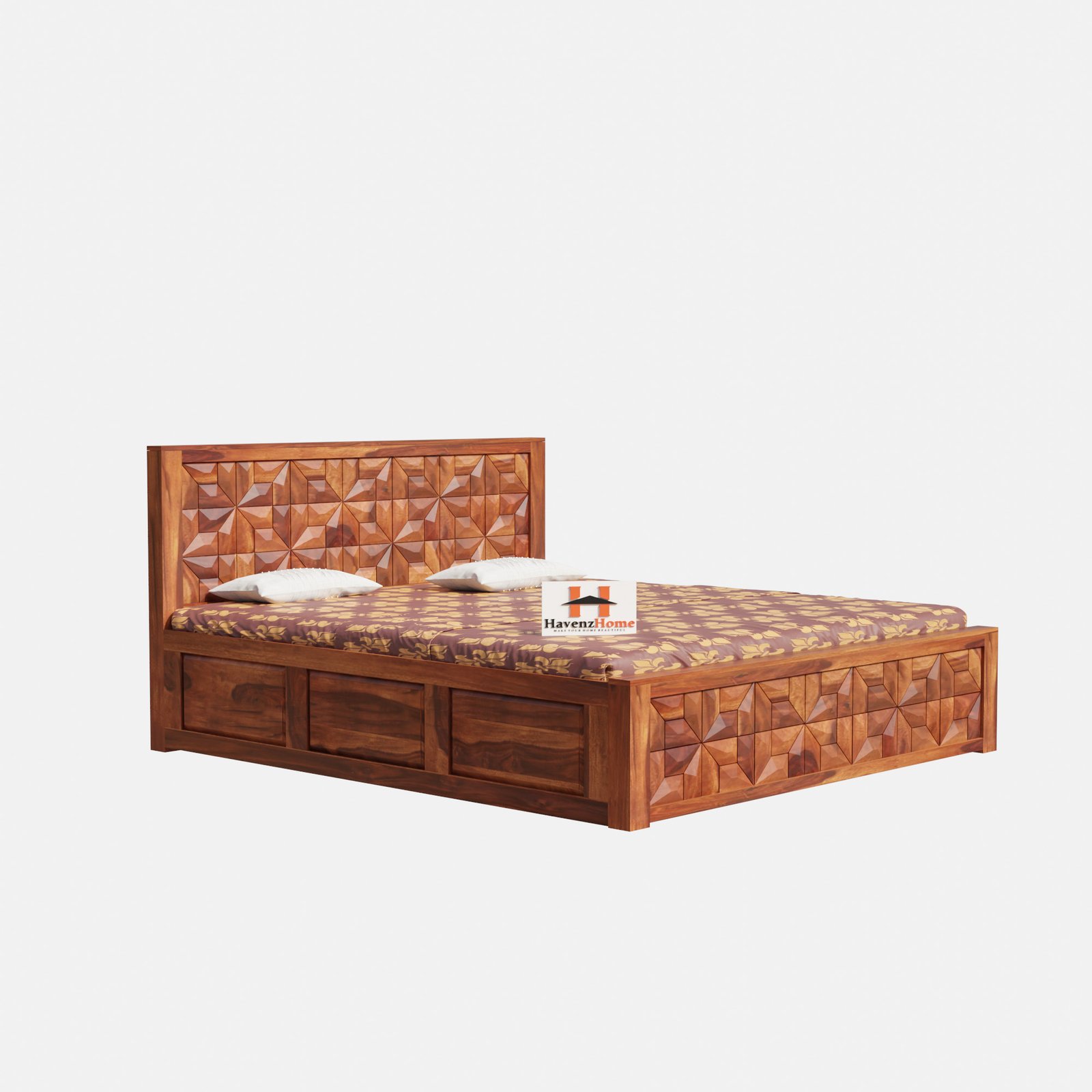 havenzhome solid sheesham wood storage bed | modern wooden bed with spacious storage for bedroom (copy) havenzhome solid sheesham wood storage bed | modern wooden bed with spacious storage for bedroom (copy)