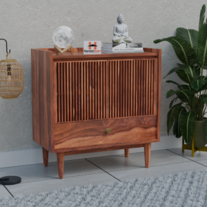havenzhome contemporary wooden sideboard cabinet