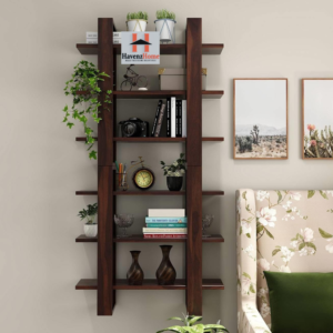 havenzhome multi purpose wooden wall shelf organizer (copy)