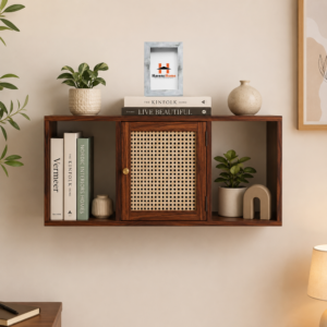 havenzhome wooden wall shelves, display unit, book storage rack (copy)