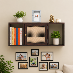 havenzhome wooden wall shelves, display unit, book storage rack (copy)