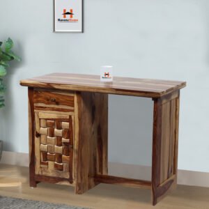 havenzhome nivora solid sheesham wood computer table with chair (copy)