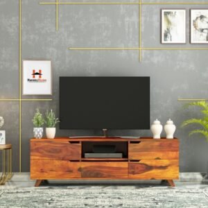 havenzhome wooden tv unit