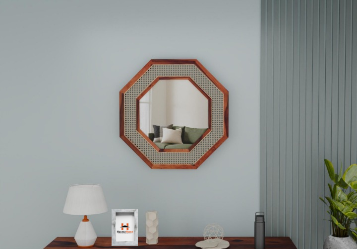 Havenzhome Wooden Mirror Frame